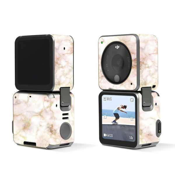 Soft Pink Marble Dji Action 2 