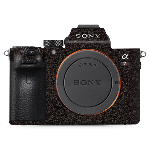 Dark Brown Leather  - Sony Camera Skins