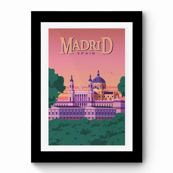 Spain - Framed Poster