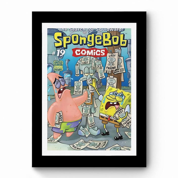 Sponge Bob - Framed Poster