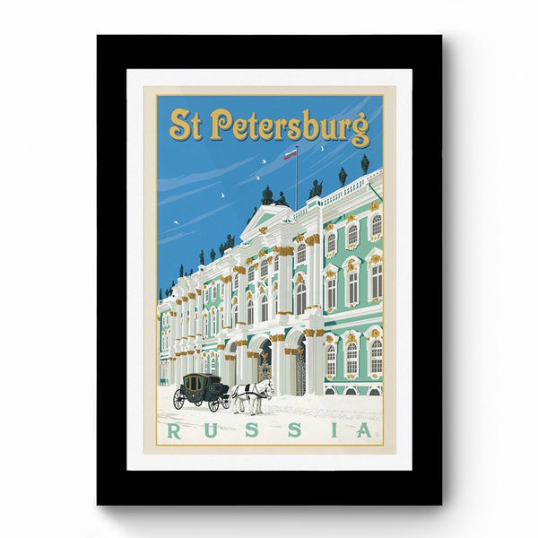 St Petersburg - Framed Poster