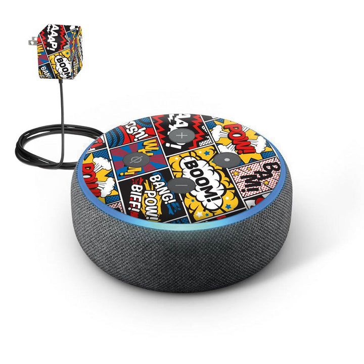 Sticker Bomb 03 skin of Amazon Echo Dot (3rd Gen) by sleeky india