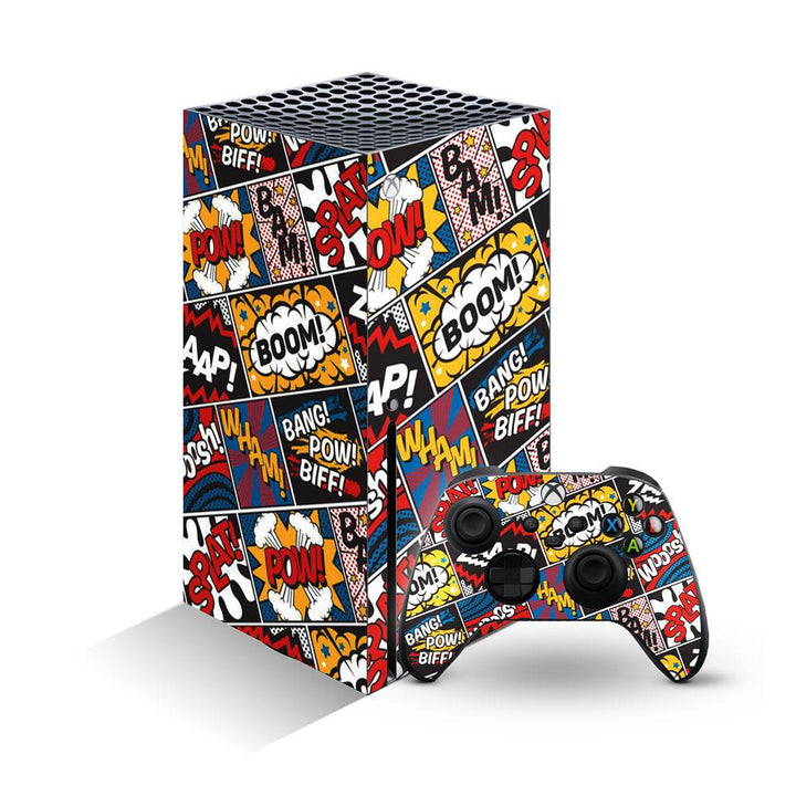 Sticker bomb 03 - XBox Series X Console Skins