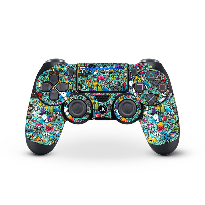 StickerArt 06 - Skins for PS4 controller by Sleeky India