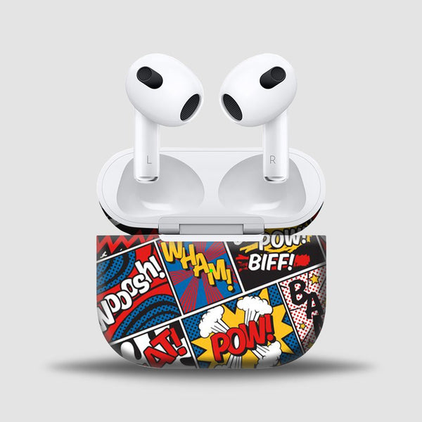 StickerArt 03 - Skins for AirPods 3 By Sleeky India