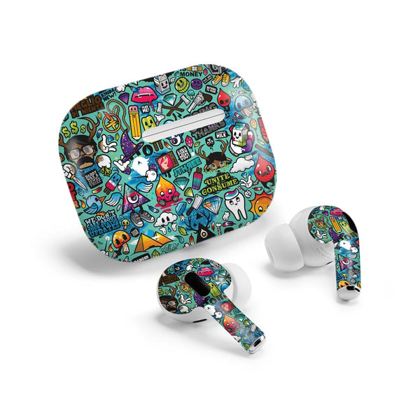 StickerArt 06 airpods pro skin by sleeky india