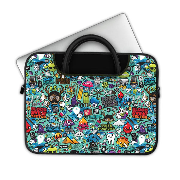 StickerArt 06 - Pockets Laptop Sleeve