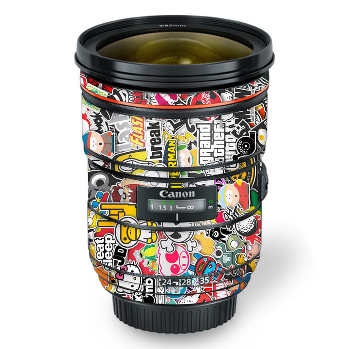 Sticker Bomb 08 - Canon Lens Skin