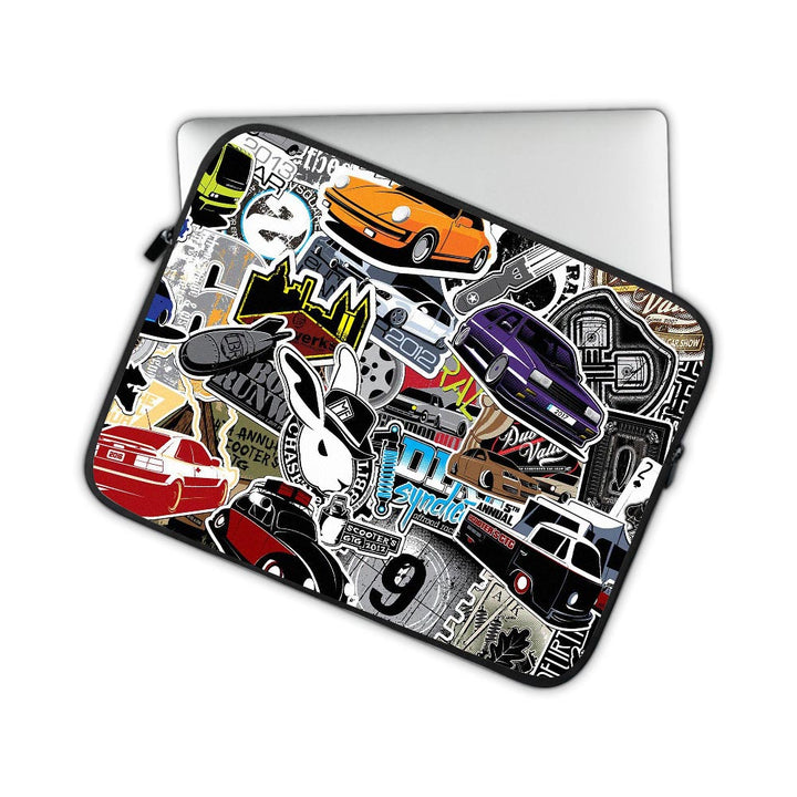 StickerArt 09 designs laptop sleeves by sleeky india