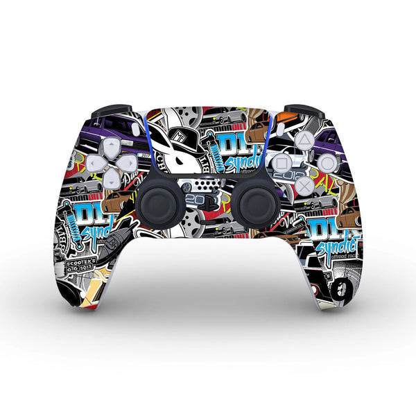StickerArt 09 -  Skins for PS5 controller by Sleeky India