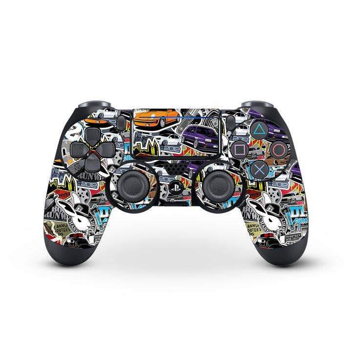 StickerArt 09 - Skins for PS4 controller by Sleeky India