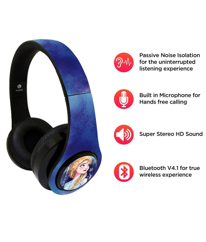 Strong Elsa - Decibel Wireless On Ear Headphones By Sleeky India, Marvel Headphones, Dc headphones, Anime headphones, Customised headphones 