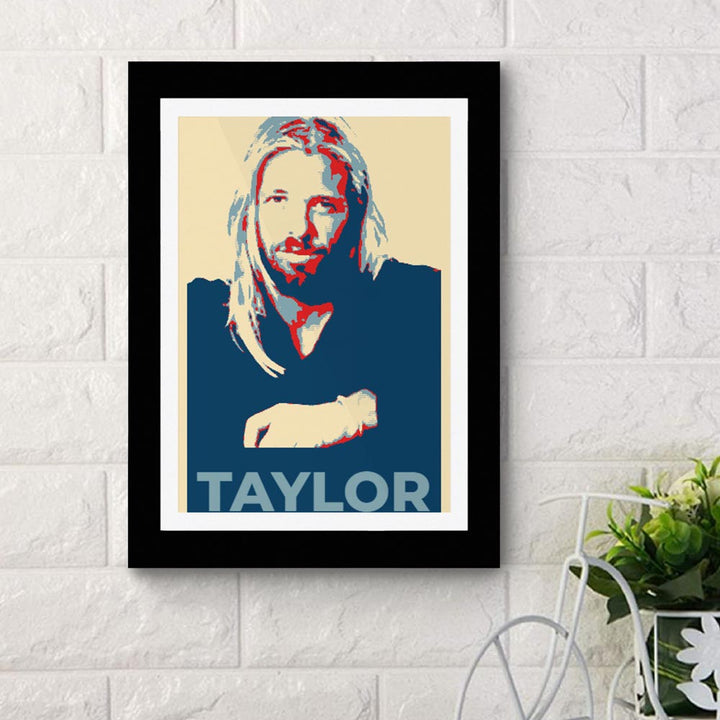 Taylor Hawkins - Framed Poster