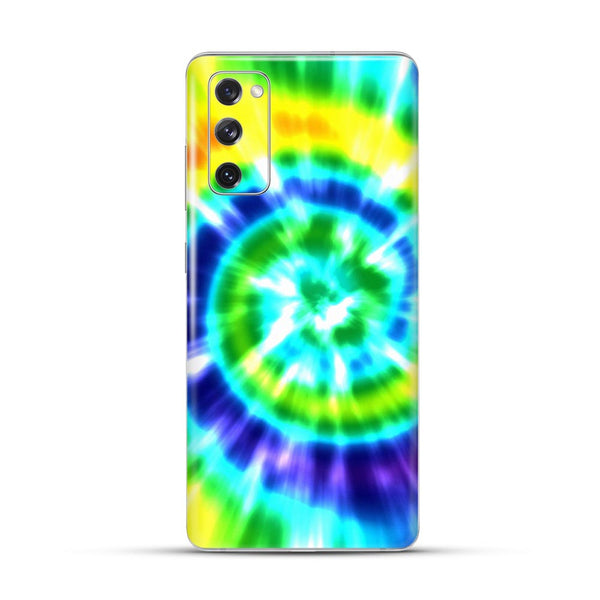 Tie Dye - Green Yellow - Mobile Skin