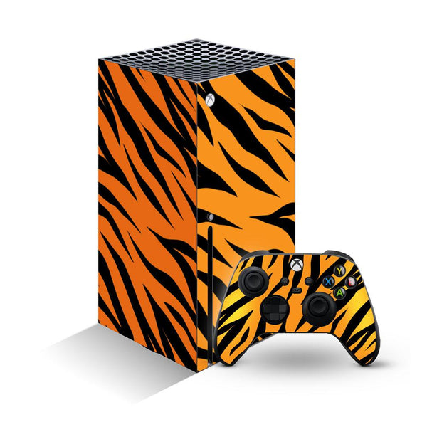 Tiger print - XBox Series X Console Skins