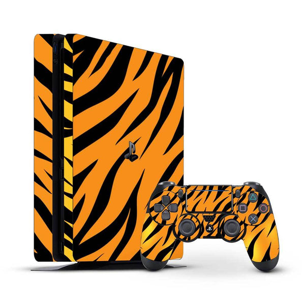 Tiger print- Sony PS4 Pro Skin