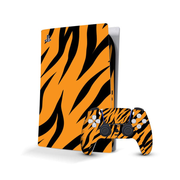 Tiger print - Sony PlayStation 5 Console Skins