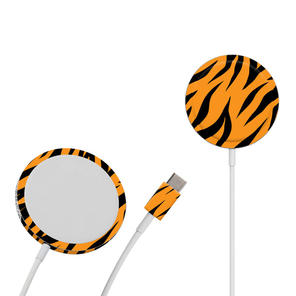 tiger-print-magsafe-charger-skin