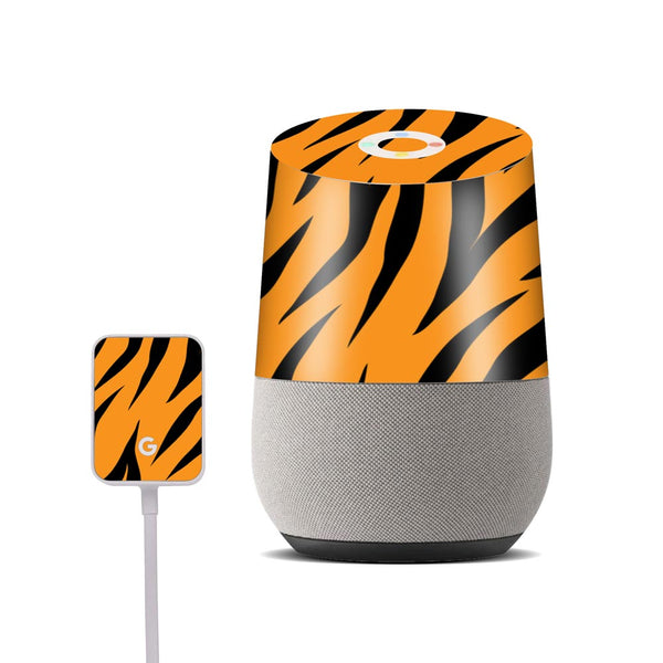 tiger stripes skin for google home by sleeky india