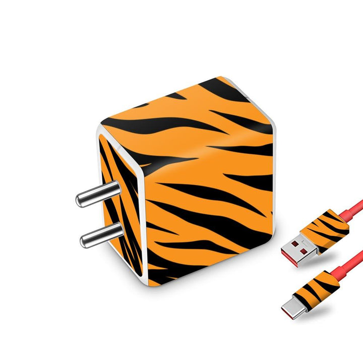 Tiger Print - Oneplus Dash 20W Charger Skin
