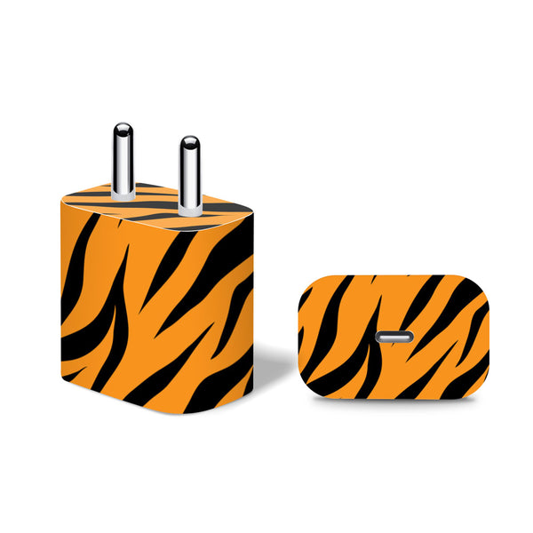 Tiger Stripes - Apple 20W Charger Skin