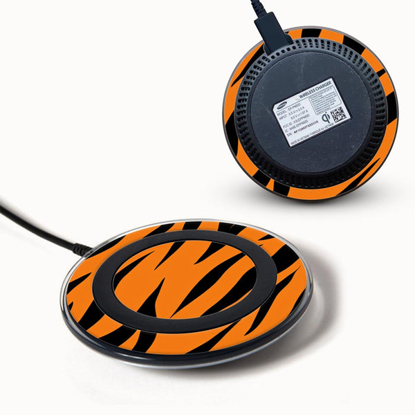 tiger stripes skin for Samsung Wireless Charger 2015 by sleeky india