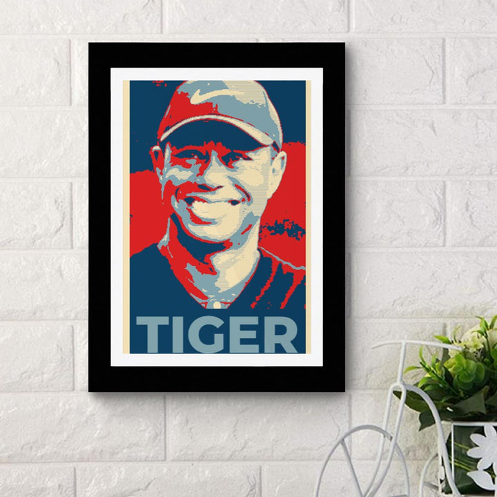 Tiger Woods - Framed Poster