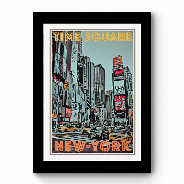 Time Square - Framed Poster
