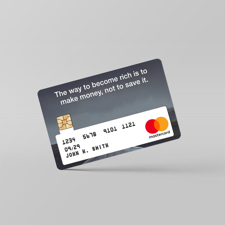 to become rich card skin by sleeky india