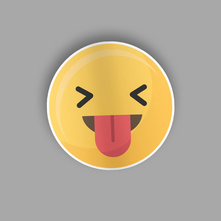 Tongue Emoji - Sticker