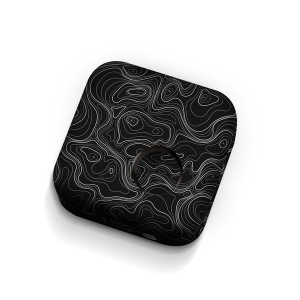 Topographic Black Map - Nothing Ear 2 Skin