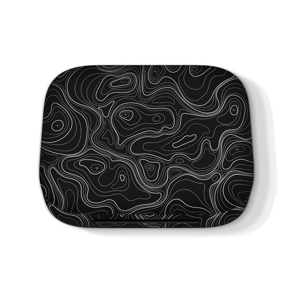 Topographic Black Map  - Oneplus Buds Pro Skin