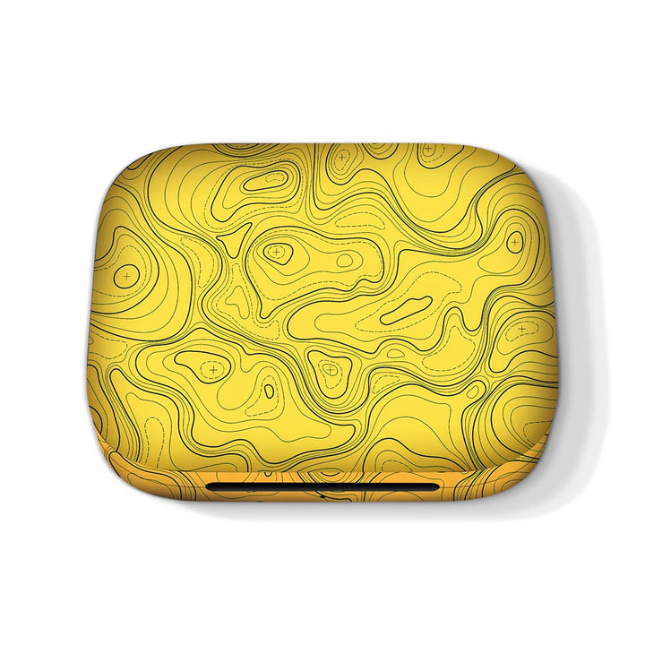 Topographic Yellow Map  - Oneplus Buds pro2 Skin