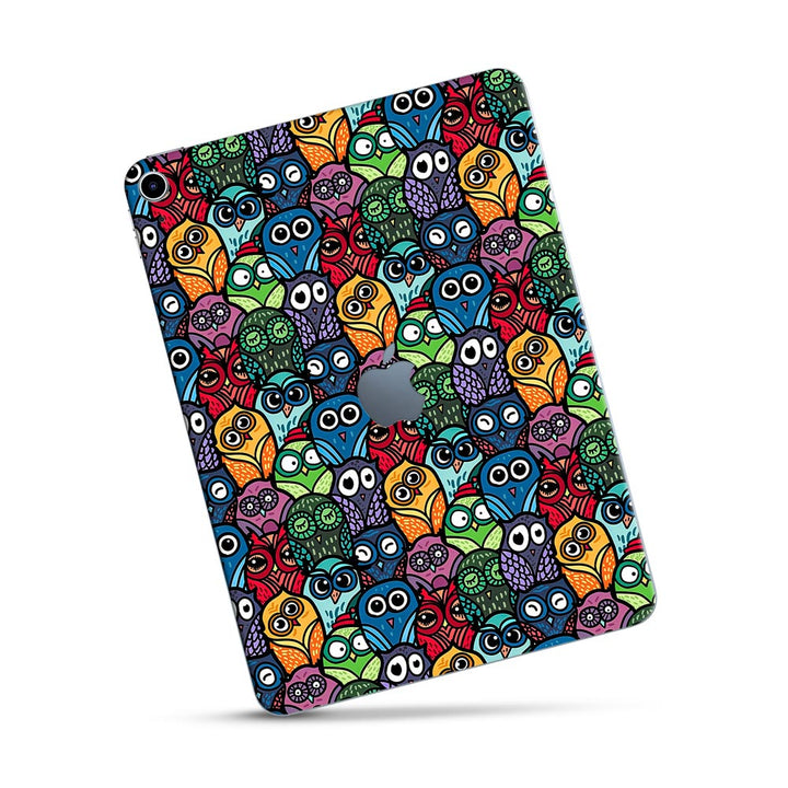 Traditional Owl Pattern - Apple Ipad Skin