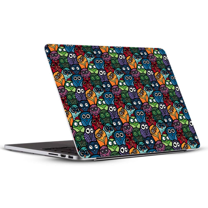 Traditional Owl Pattern - Laptop Skins