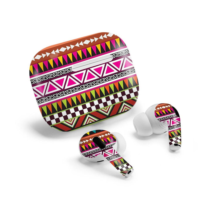 Tribal Pattern - Airpods Skin by Sleeky India