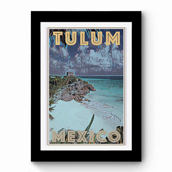 Tulum - Framed Poster