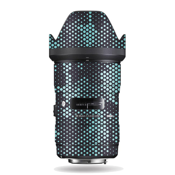 Turquoise Hive Camo - Sigma Lens Skin