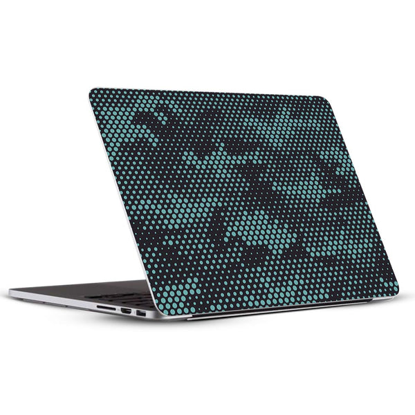 Turquoise Hive Camo - Laptop Skins By Sleeky India