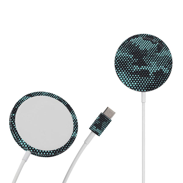 Turquoise Hive Camo - Apple Magsafe Skin