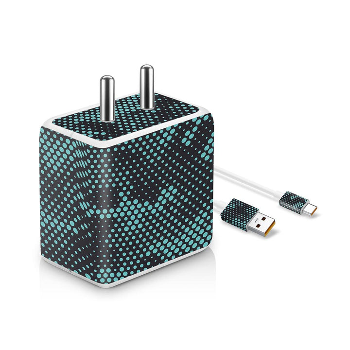 Turquoise Hive Camo - VOOC Charger Skin