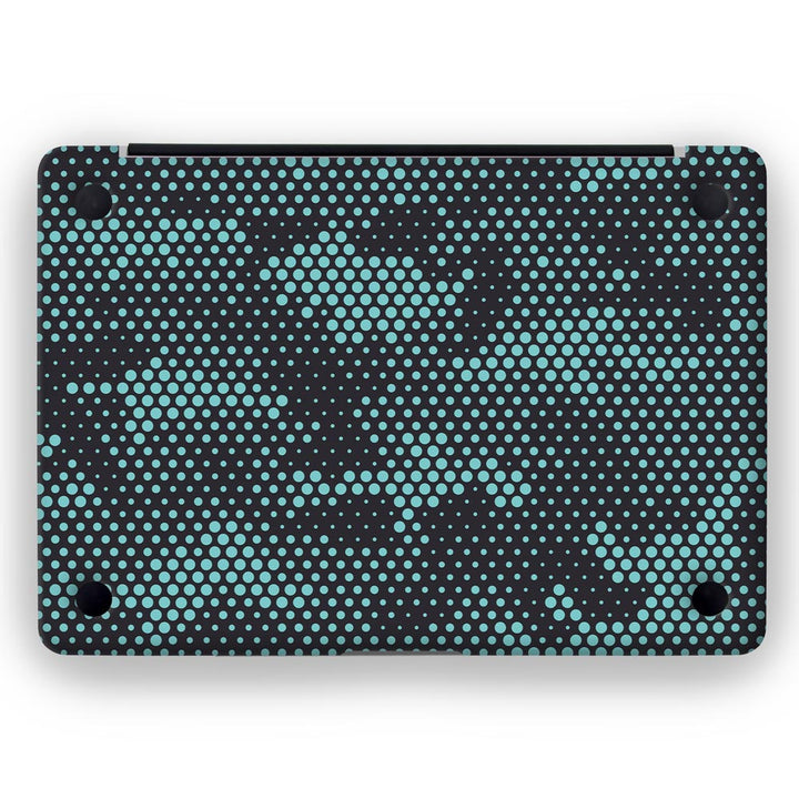 Turquoise Hive Camo - MacBook Skins