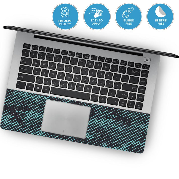 Turquoise Hive Camo - Laptop Skins By Sleeky India