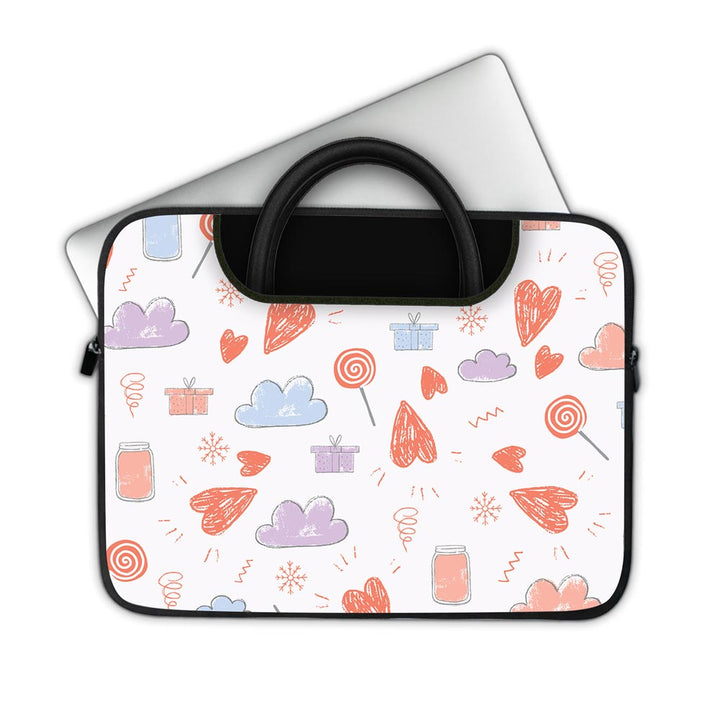 Love Doodle - Pockets Laptop Sleeve