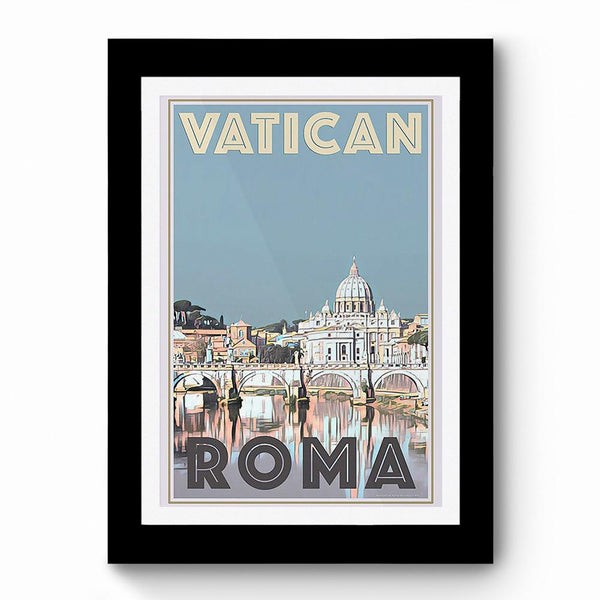 Vatican Roma - Framed Poster