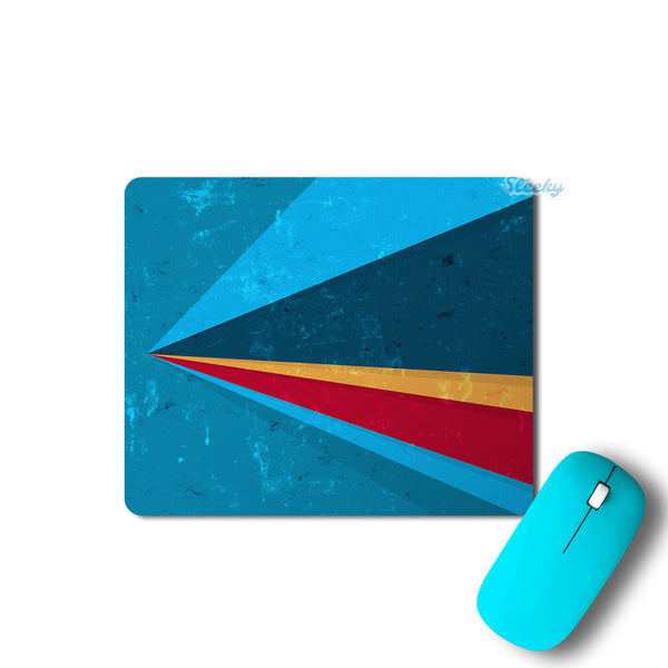 Vintage Blue Rays - Mousepad