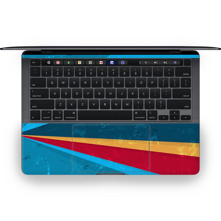 Vintage Blue Rays - MacBook Skins