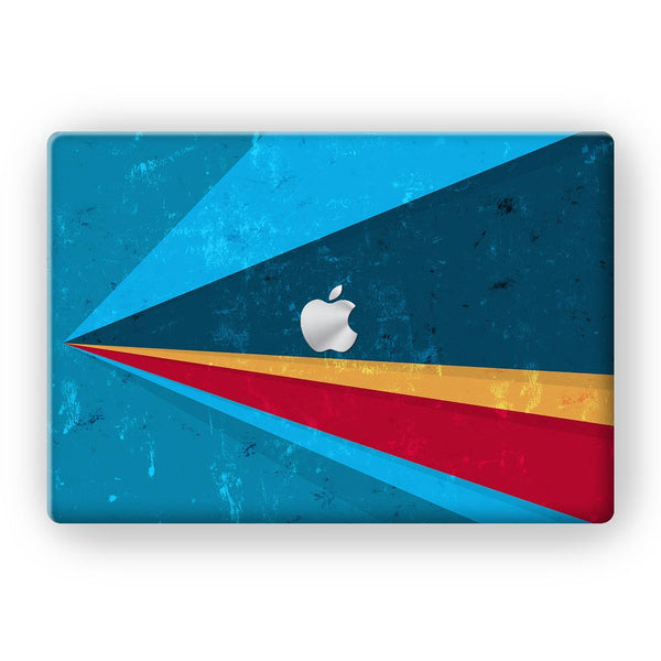 Vintage Blue Rays - MacBook Skins