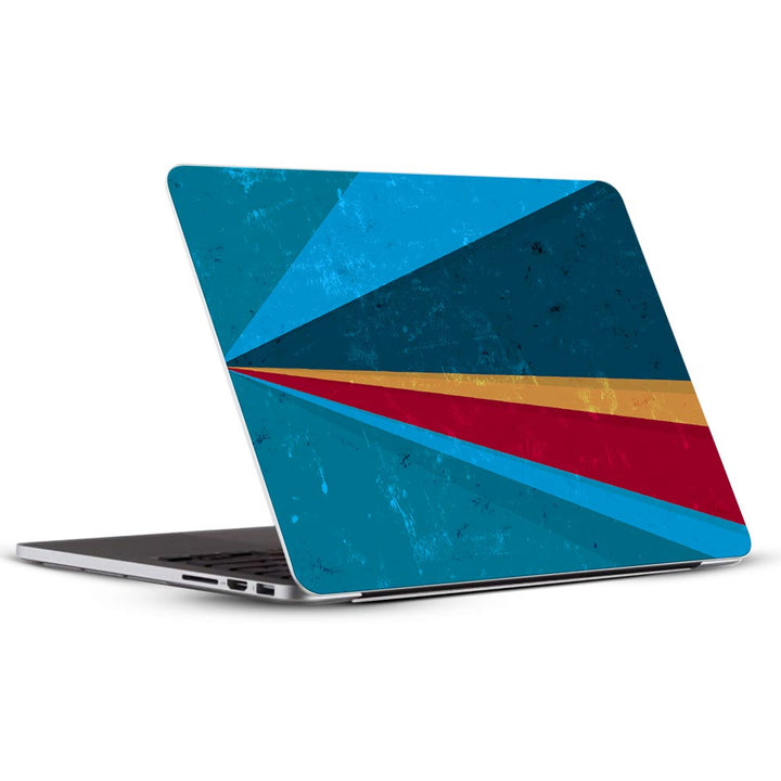 Vintage Blue Rays - Laptop Skins