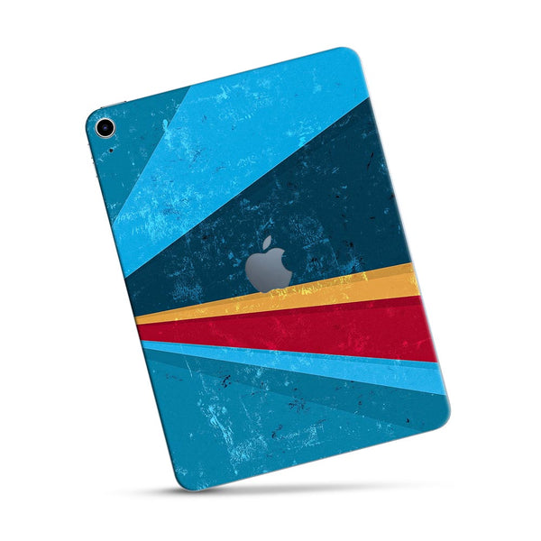 Vintage Blue Rays - Apple Ipad Skin